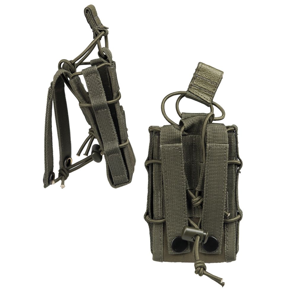 Funda abierta para cargador M4/M16 color verde