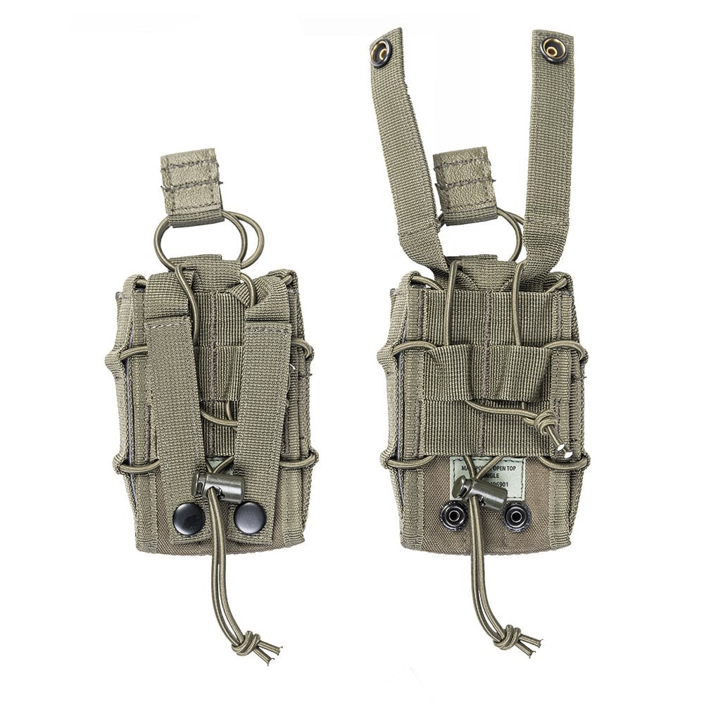 Funda abierta para cargador M4/M16 color verde
