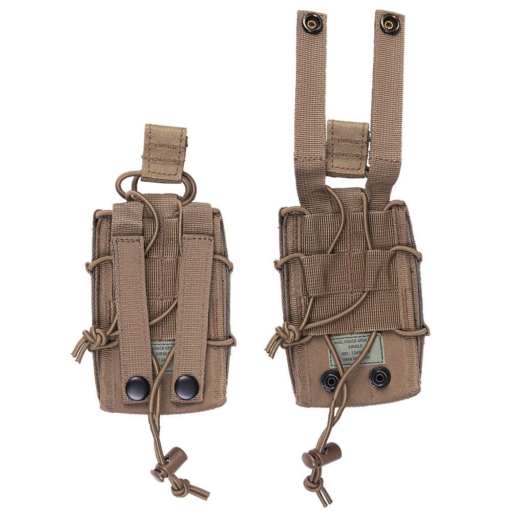 Funda abierta para cargador M4/M16 color verde