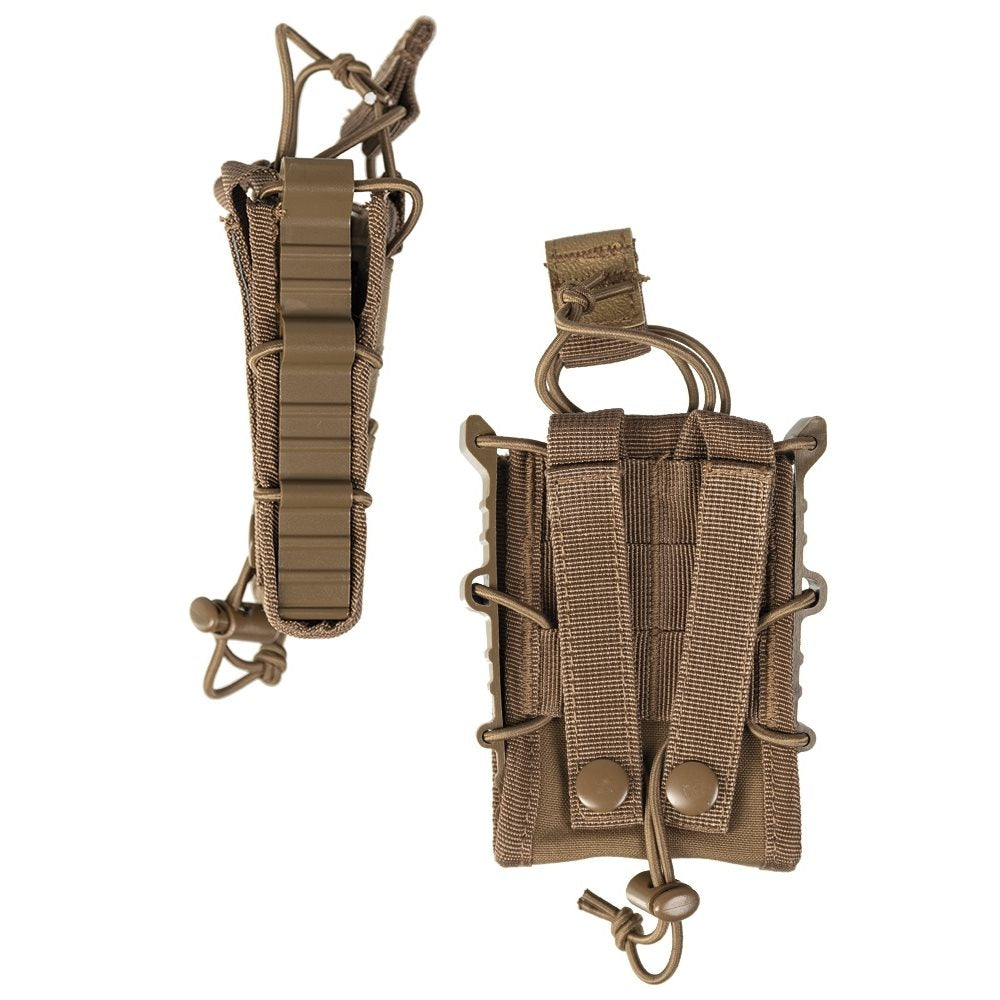 Bolsa FLEX para cargador COYOTE MIL-TEC, ligera, ajustable y compatible con MOLLE/PALS