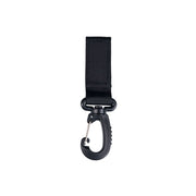 Correa MODULAR 50 mm con mosquetón de plástico negro