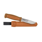 Cuchillo outdoor Kansbol naranja con funda de plástico