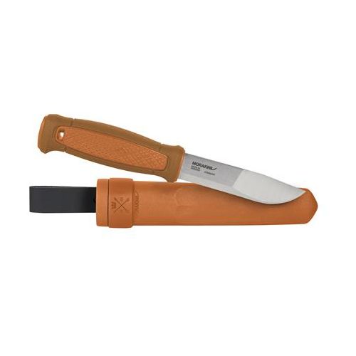 Cuchillo outdoor Kansbol naranja con funda de plástico