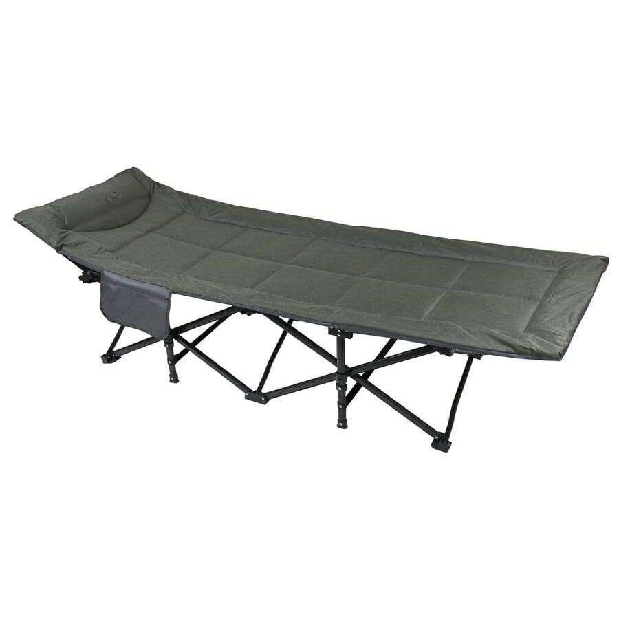 Tumbona plegable EASY en color verde grisáceo
