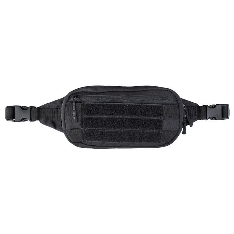 Riñonera VELCRO panel MOLLE verde con cremalleras y paneles velcro