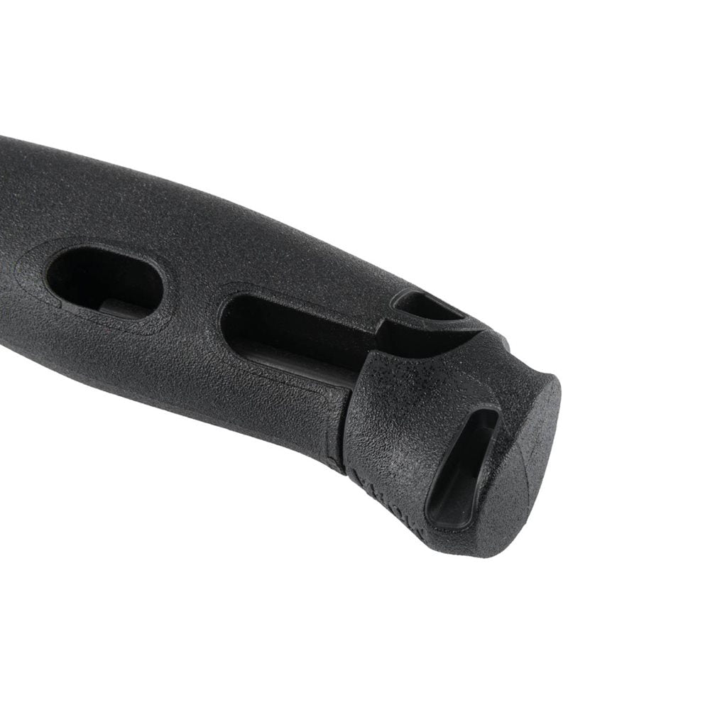 Cuchillo COMPANION SPARK negro de MORA con funda de plástico para cinturón