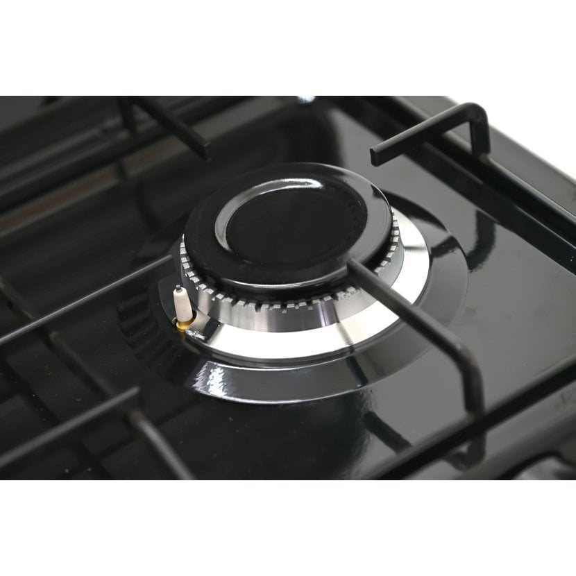 Hornillo de gas doble TRAVELER FAMILY con tapa