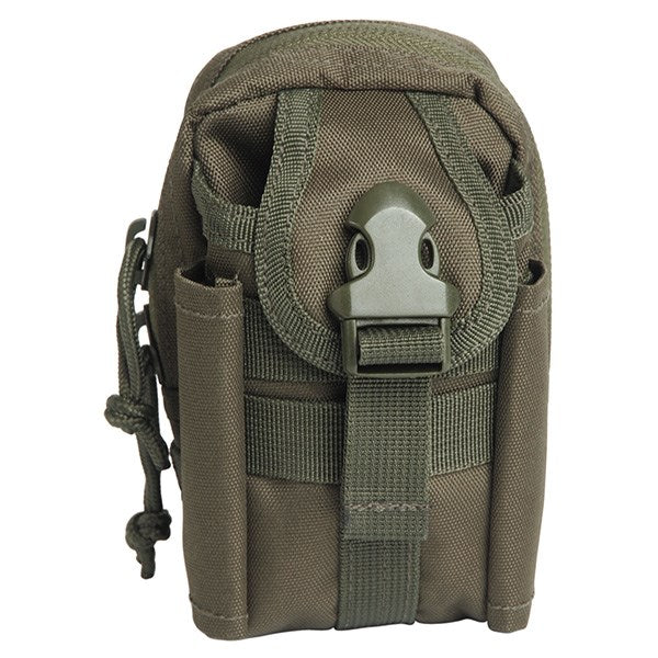 Funda verde para cinturón o MOLLE para móvil y accesorios