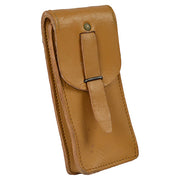 Funda de cuero usada para cargador francés, 17 x 7,5 x 4 cm