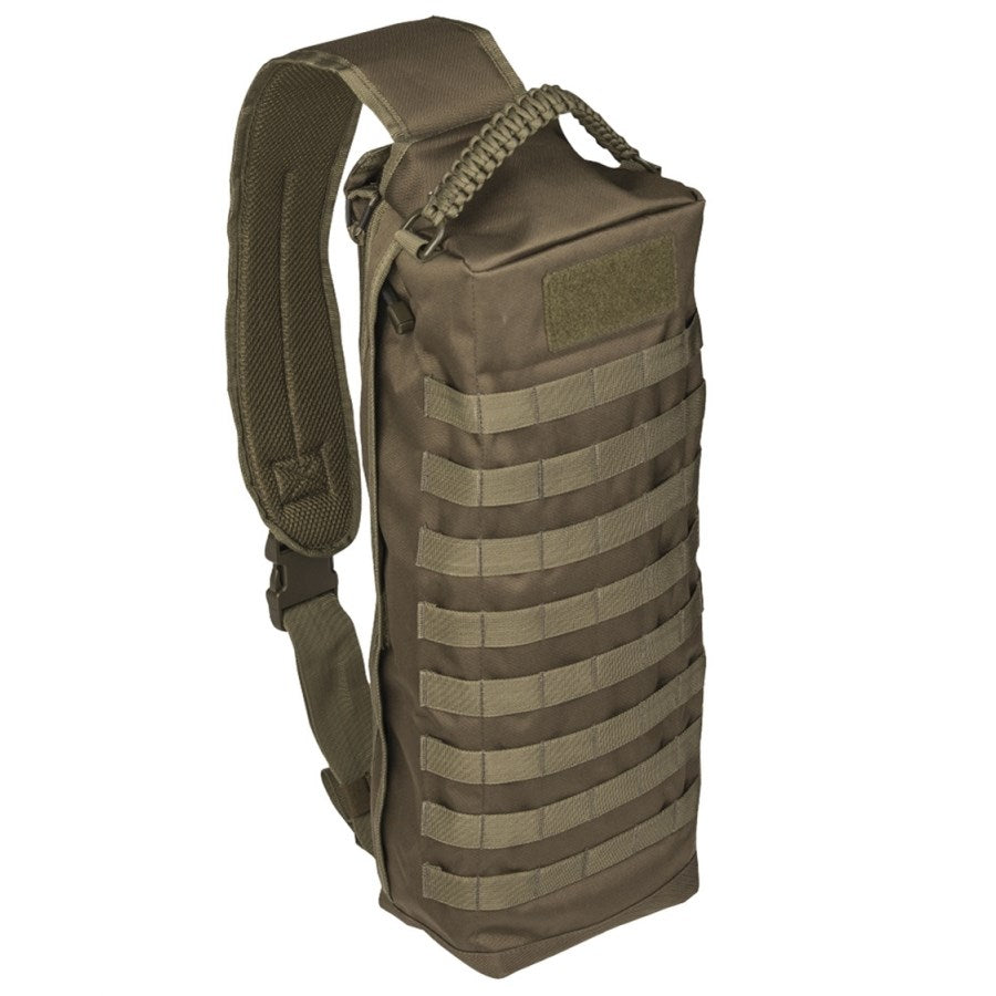 Imagen de la mochila TANKER verde de un solo tirante, 15 L