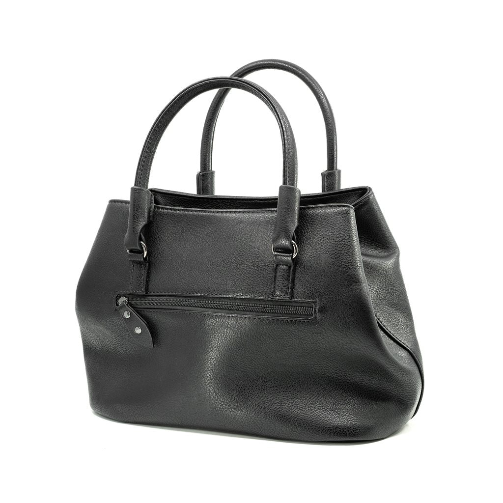Bolso de mujer en piel negro modelo BW