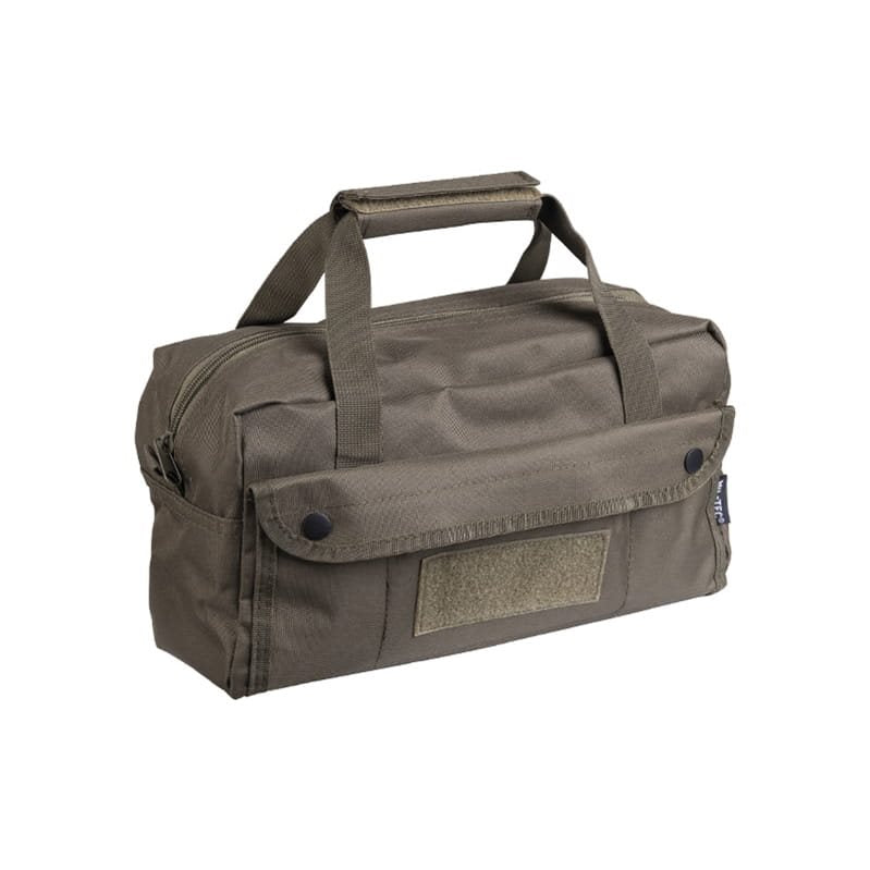 Bolsa táctica EINSATZ 600 verde con bolsillo lateral y fondo rígido