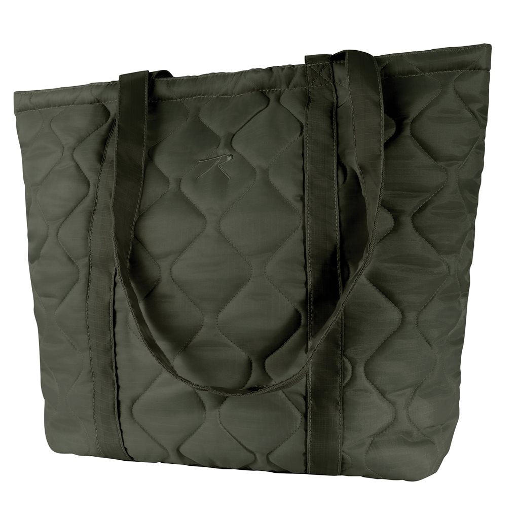 Bolsa tote Woobie negra, 23 L, ligera y versátil para uso diario