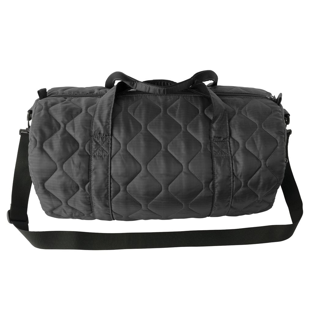 Bolsa de hombro WOOBIE negra para ropa, equipo ligero y electrónica