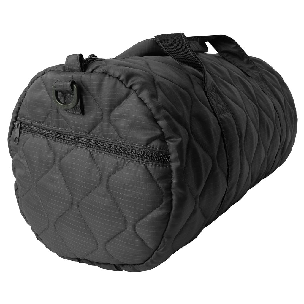 Bolsa de hombro WOOBIE negra para ropa, equipo ligero y electrónica