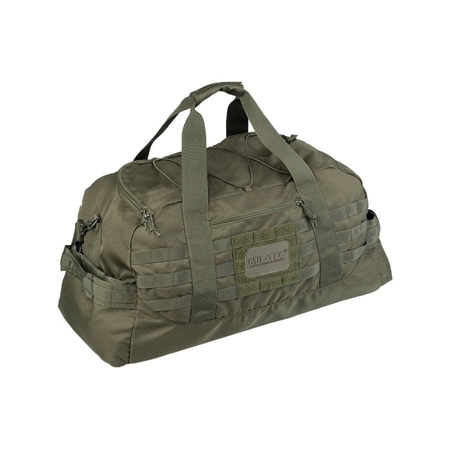 Bolsa US Combat Parachute mediana verde, 54 L, 61 x 30,5 x 30,5 cm