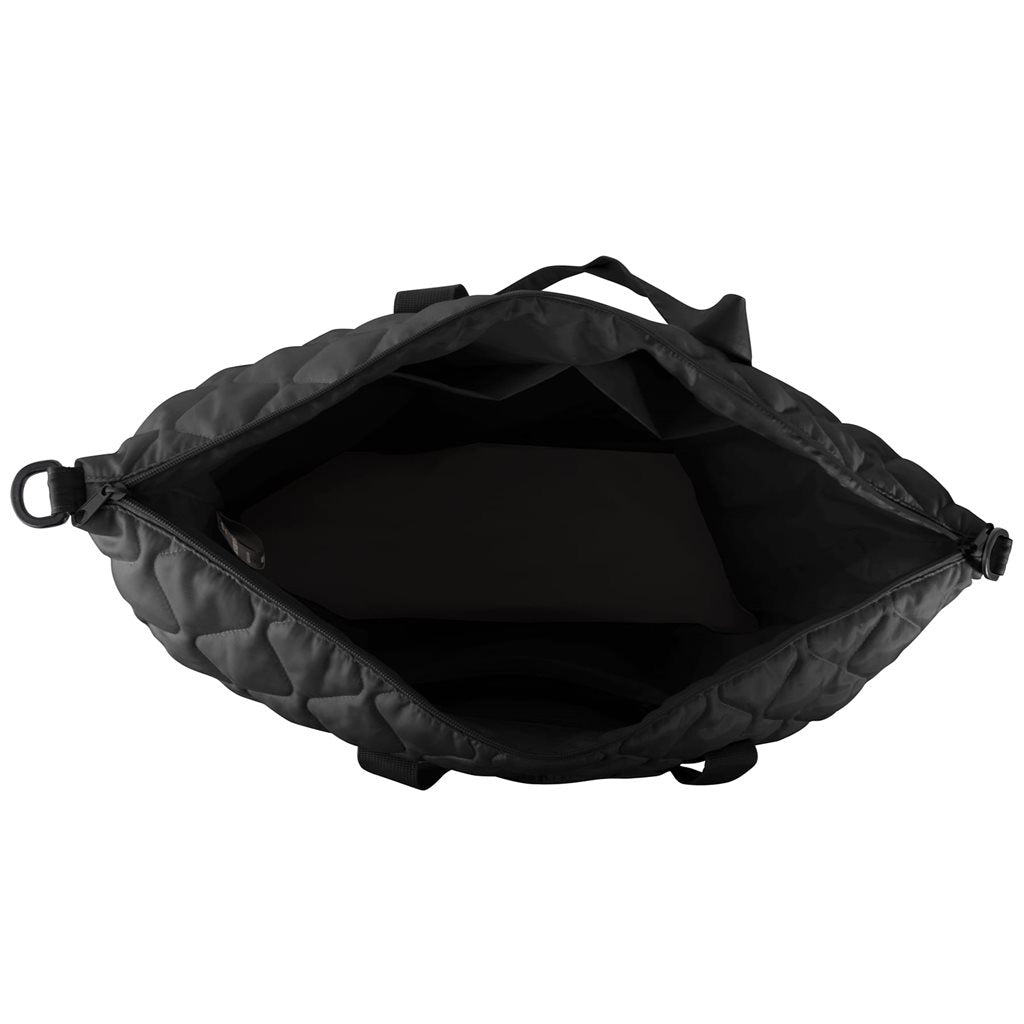 Bolsa Woobie Weekender negra de viaje, poliéster 210T rip-stop