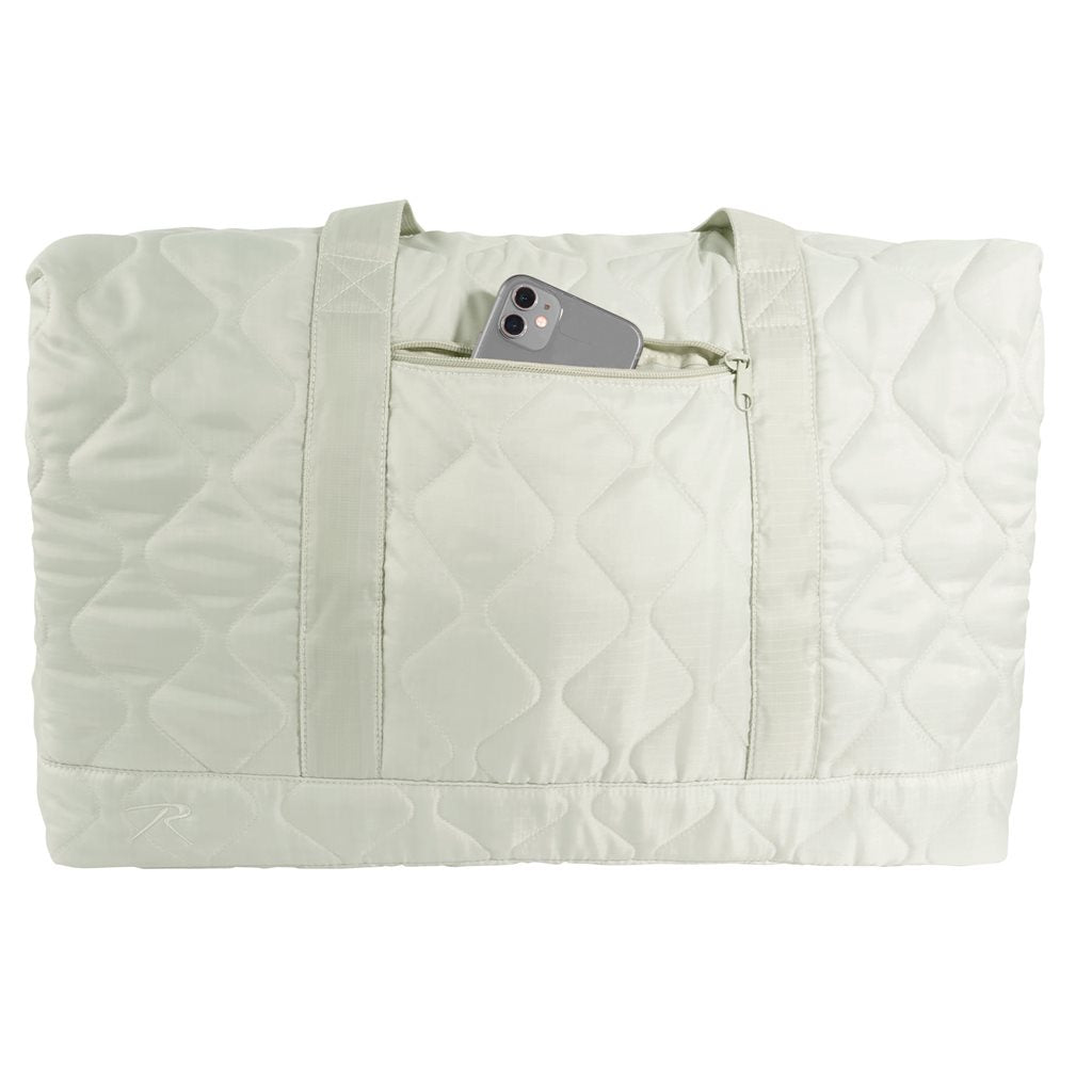 Bolsa Woobie Weekender negra de viaje, poliéster 210T rip-stop