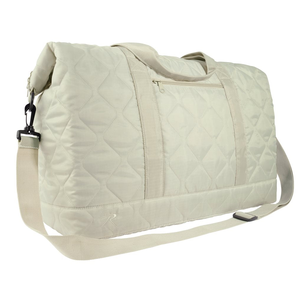 Bolsa Woobie Weekender negra de tamaño medio, poliéster 210T rip-stop resistente