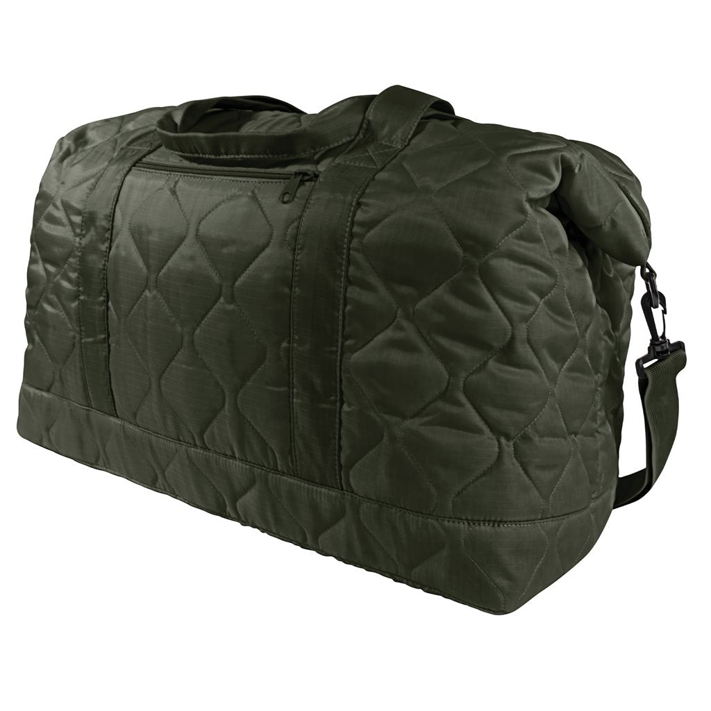 Bolsa Woobie Weekender negra de viaje, poliéster 210T rip-stop