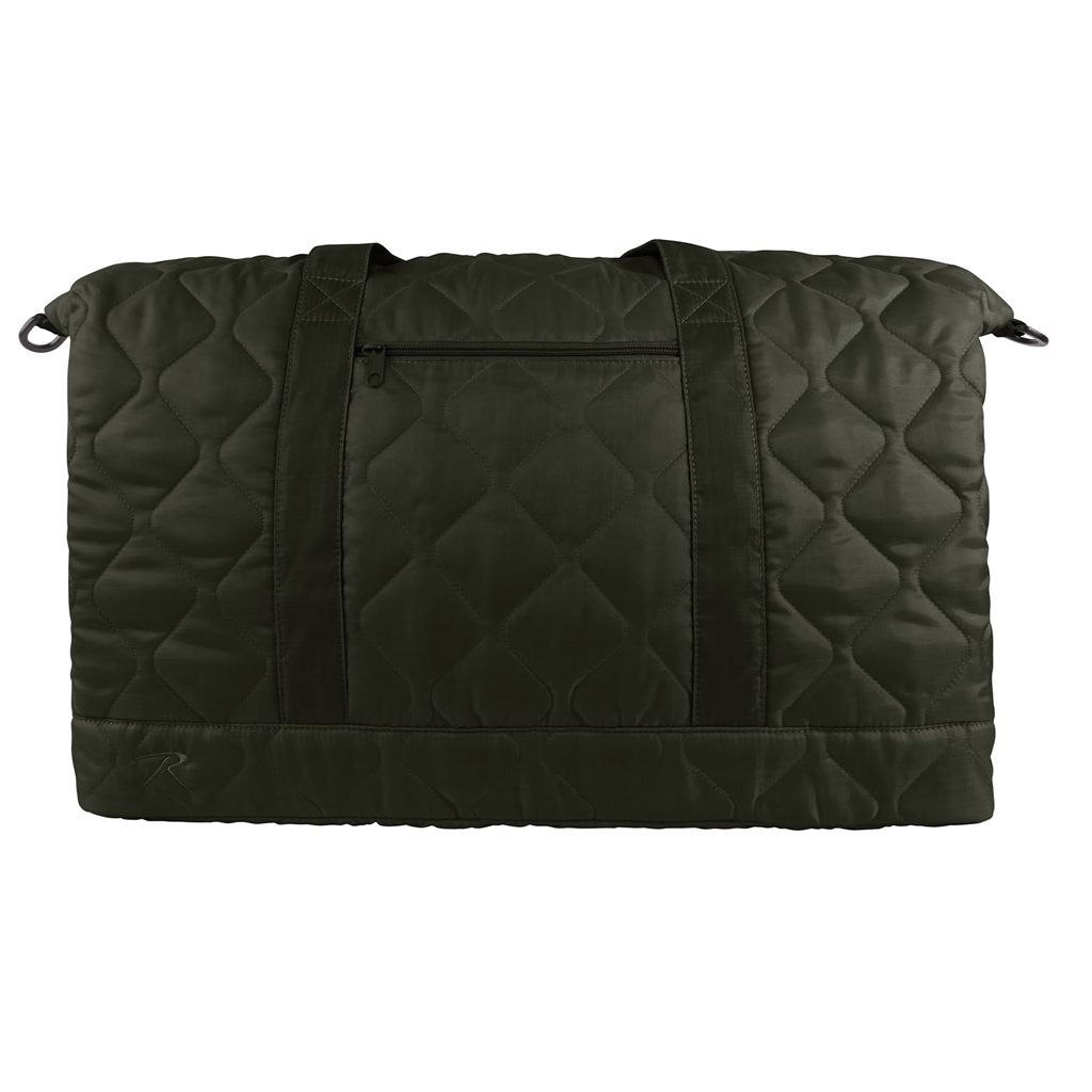 Bolsa Woobie Weekender negra de viaje, poliéster 210T rip-stop