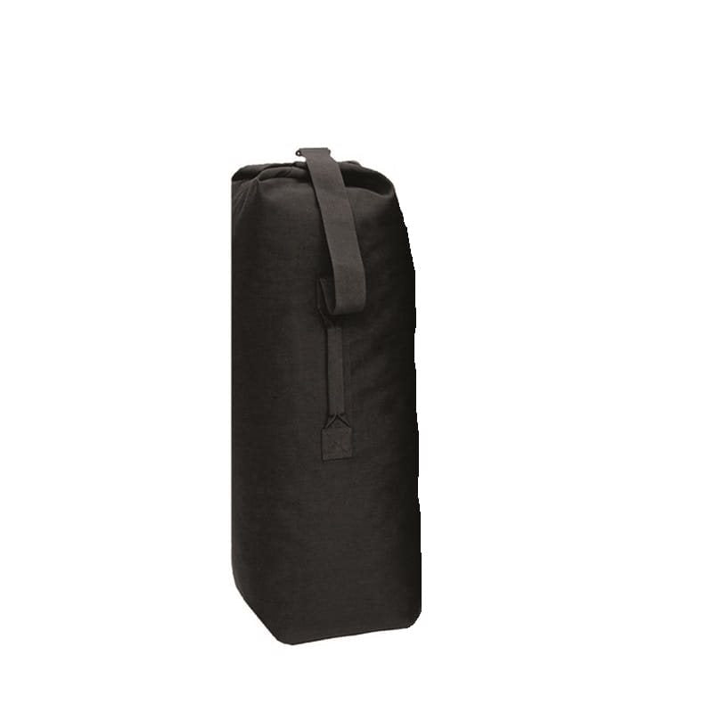 Bolsa marinera estilo US Army negra de algodon 85 x 50 cm