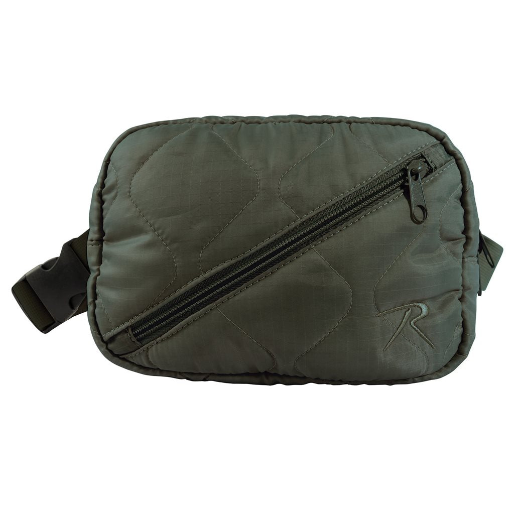 Bolso bandolera WOOBIE verde tipo crossbody, práctico para uso diario