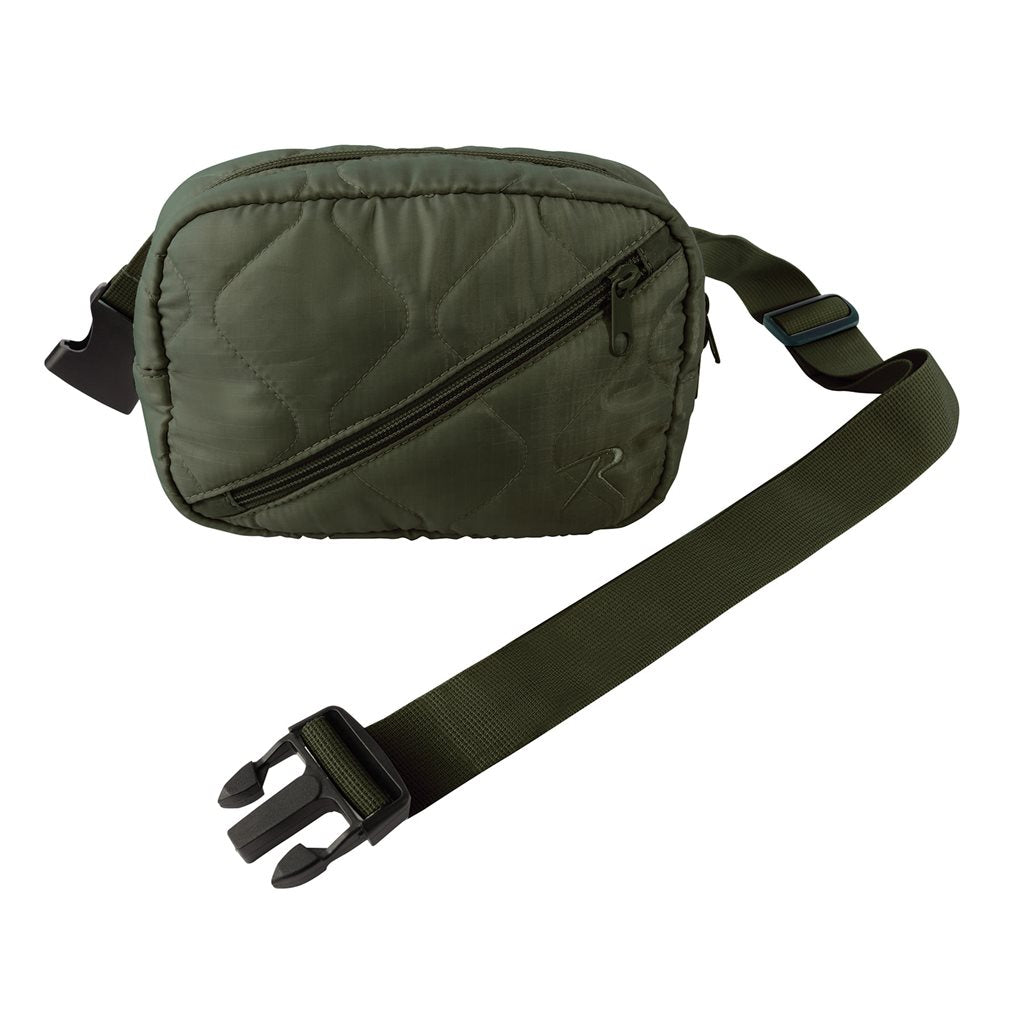 Bolso bandolera WOOBIE verde tipo crossbody, práctico para uso diario