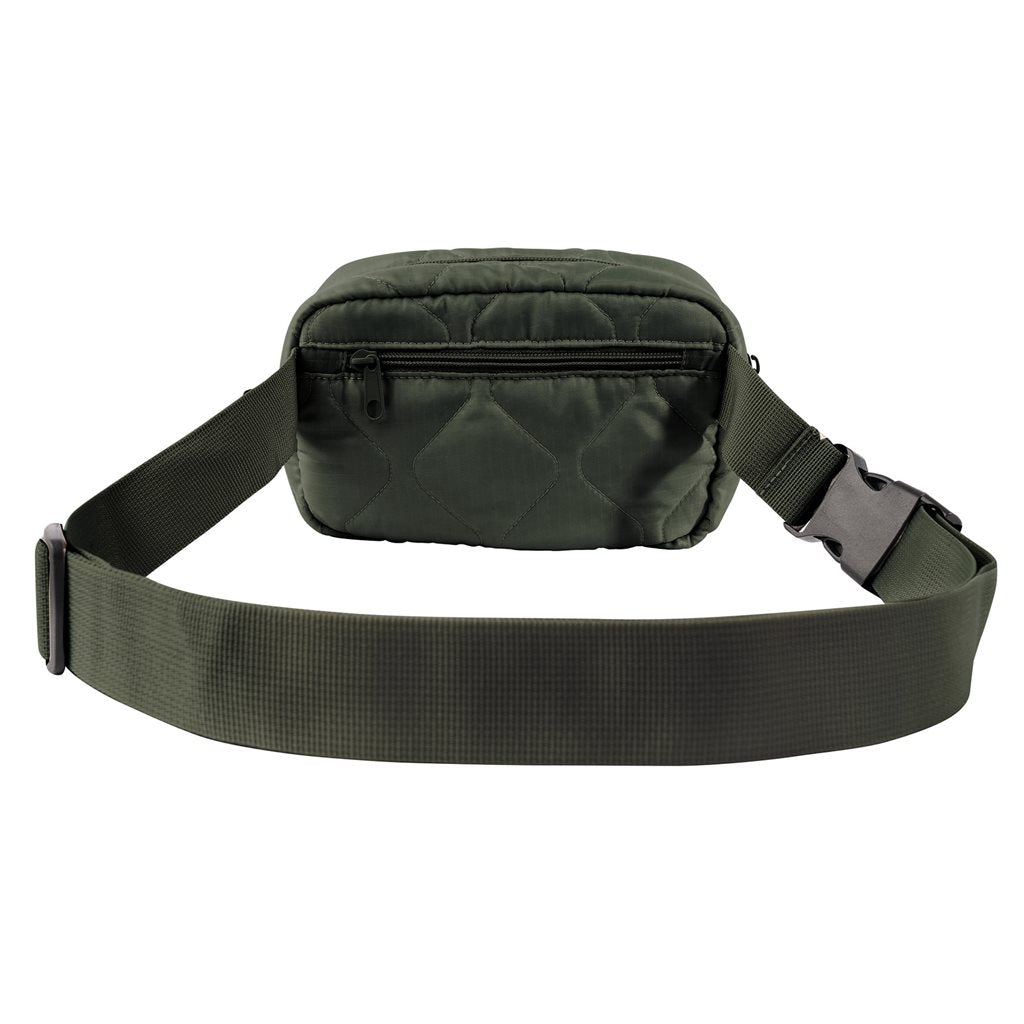 Bolso bandolera WOOBIE verde tipo crossbody, práctico para uso diario