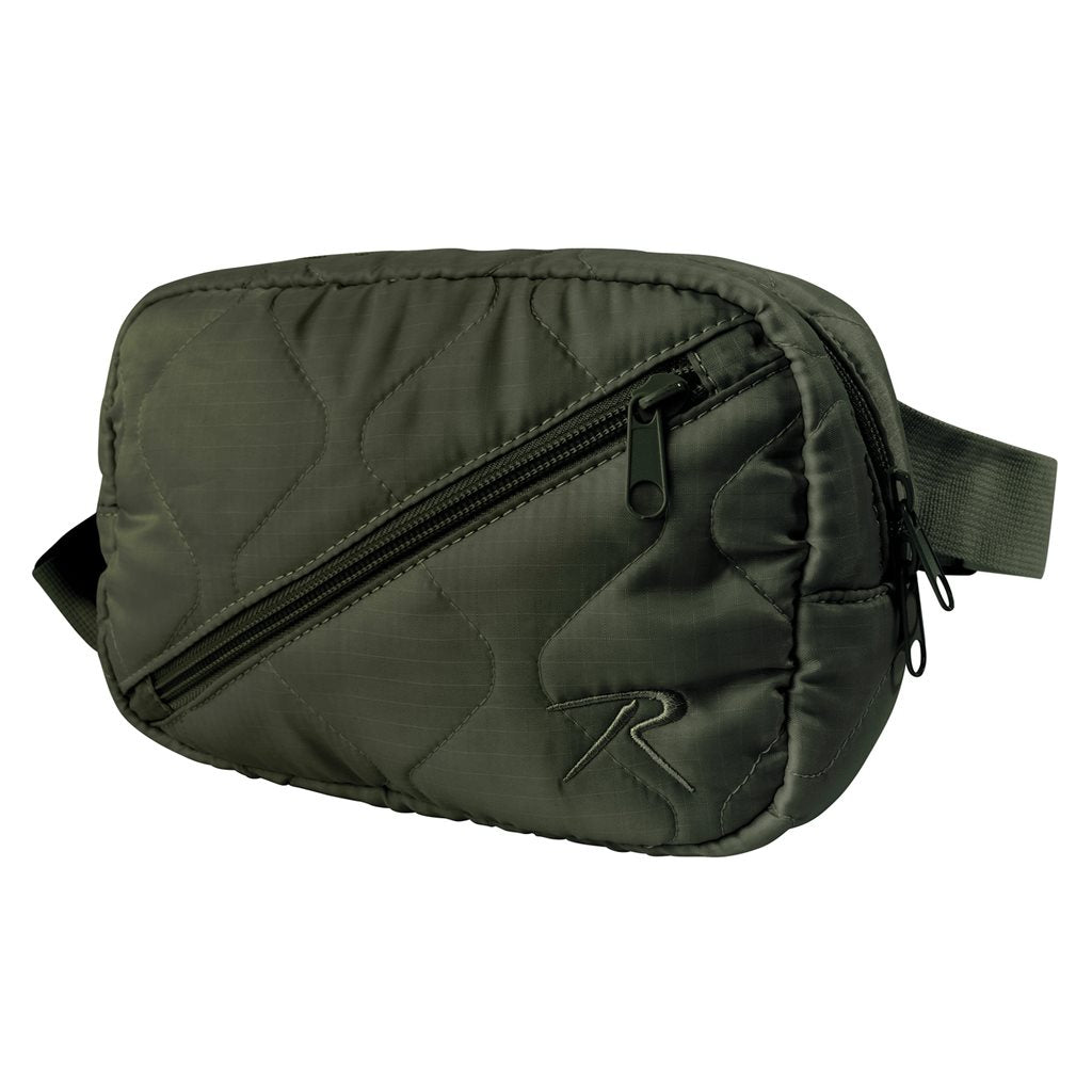 Bolso bandolera WOOBIE verde tipo crossbody, práctico para uso diario