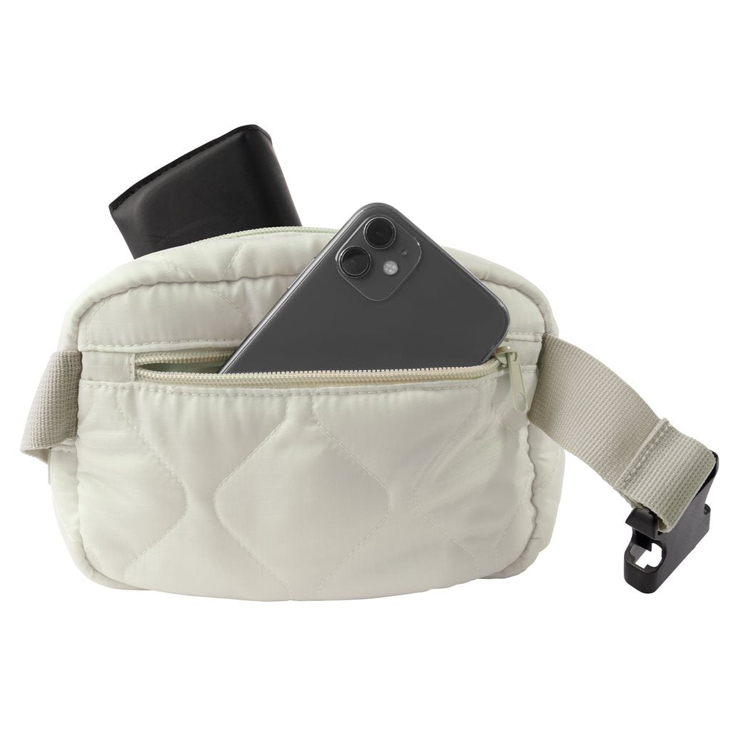 Bolso bandolera WOOBIE verde tipo crossbody, práctico para uso diario