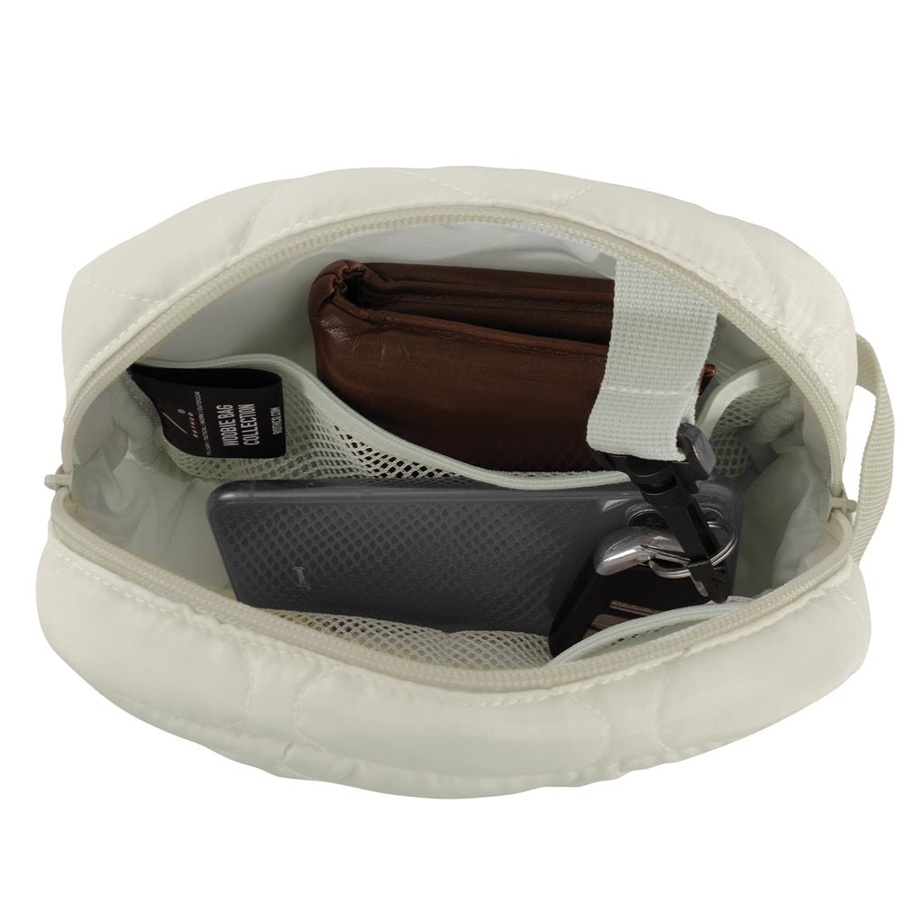 Bolso bandolera WOOBIE verde tipo crossbody, práctico para uso diario