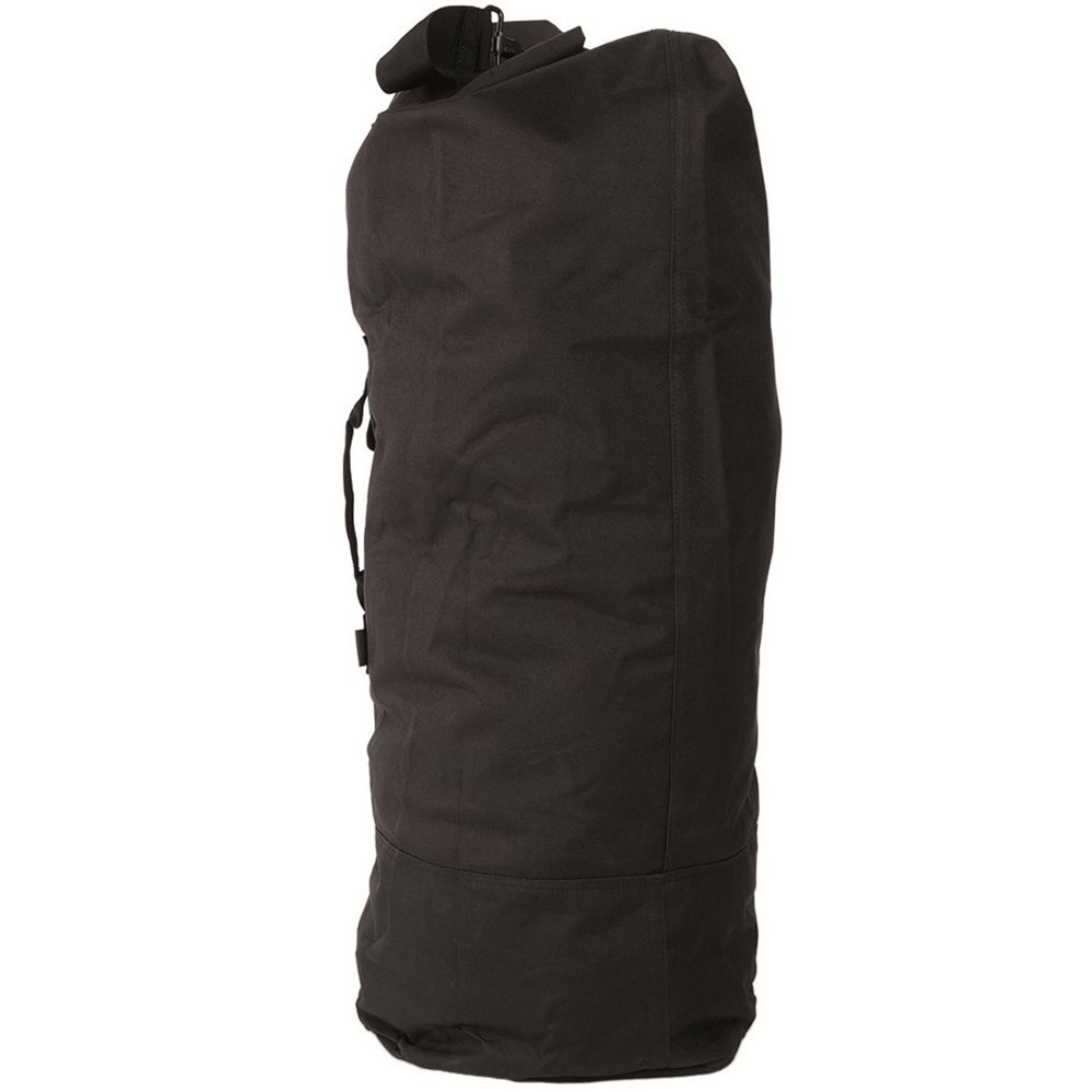 Bolsa marinera tipo US 75 L negro poliéster, altura aprox. 100 cm