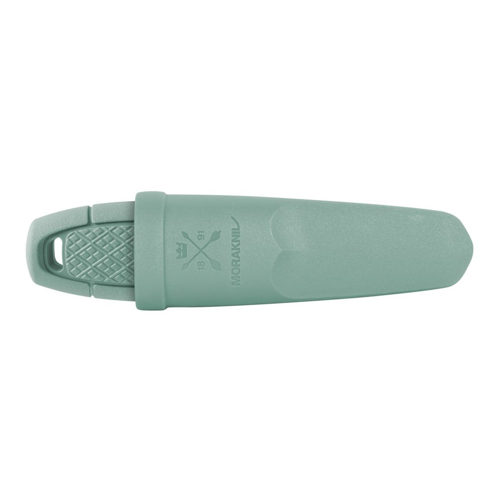 Cuchillo Eldris LightDuty verde menta con funda de plástico