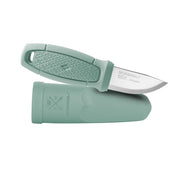 Cuchillo Eldris LightDuty verde menta con funda de plástico