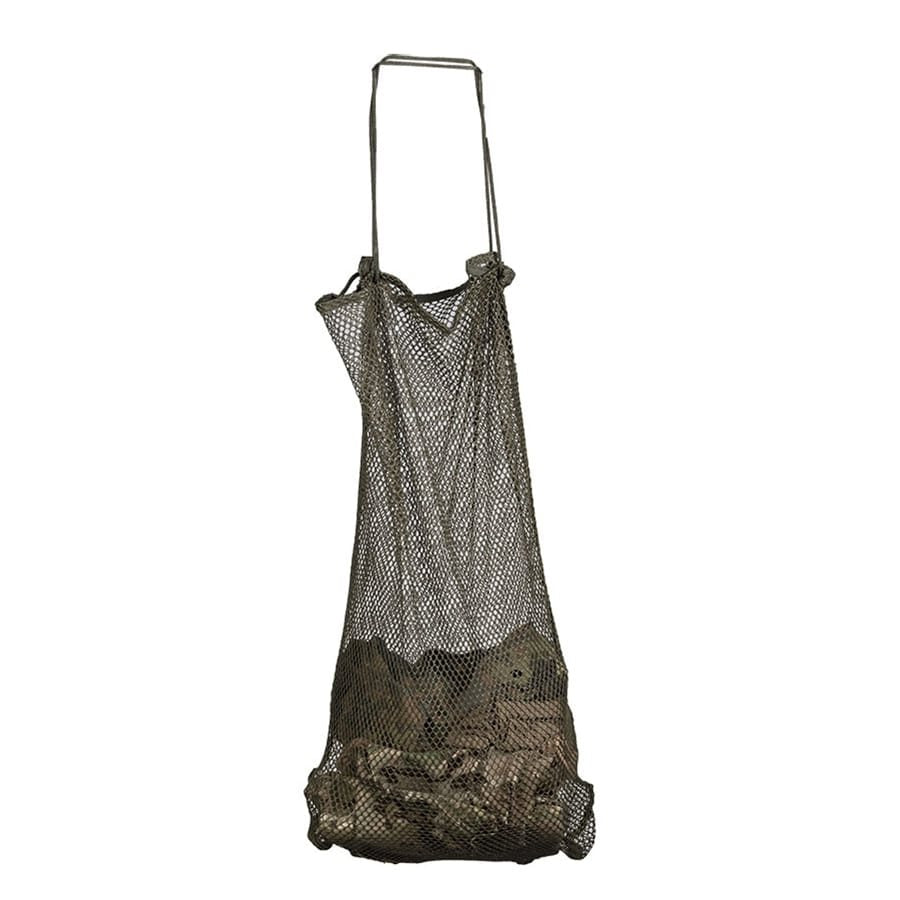 Bolsa de red para ropa BARACUDA verde 50x75 cm, cierre de cordón