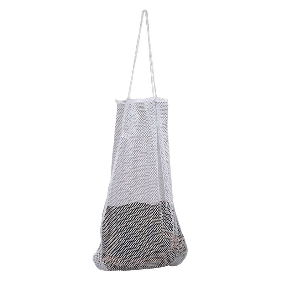 Bolsa de malla BARACUDA verde para ropa sucia 50x75 cm con cierre de cordón