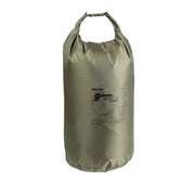 Dry Bag enrollable impermeable 25 L verde - bolsa ultraligera de poliester con recubrimiento PU