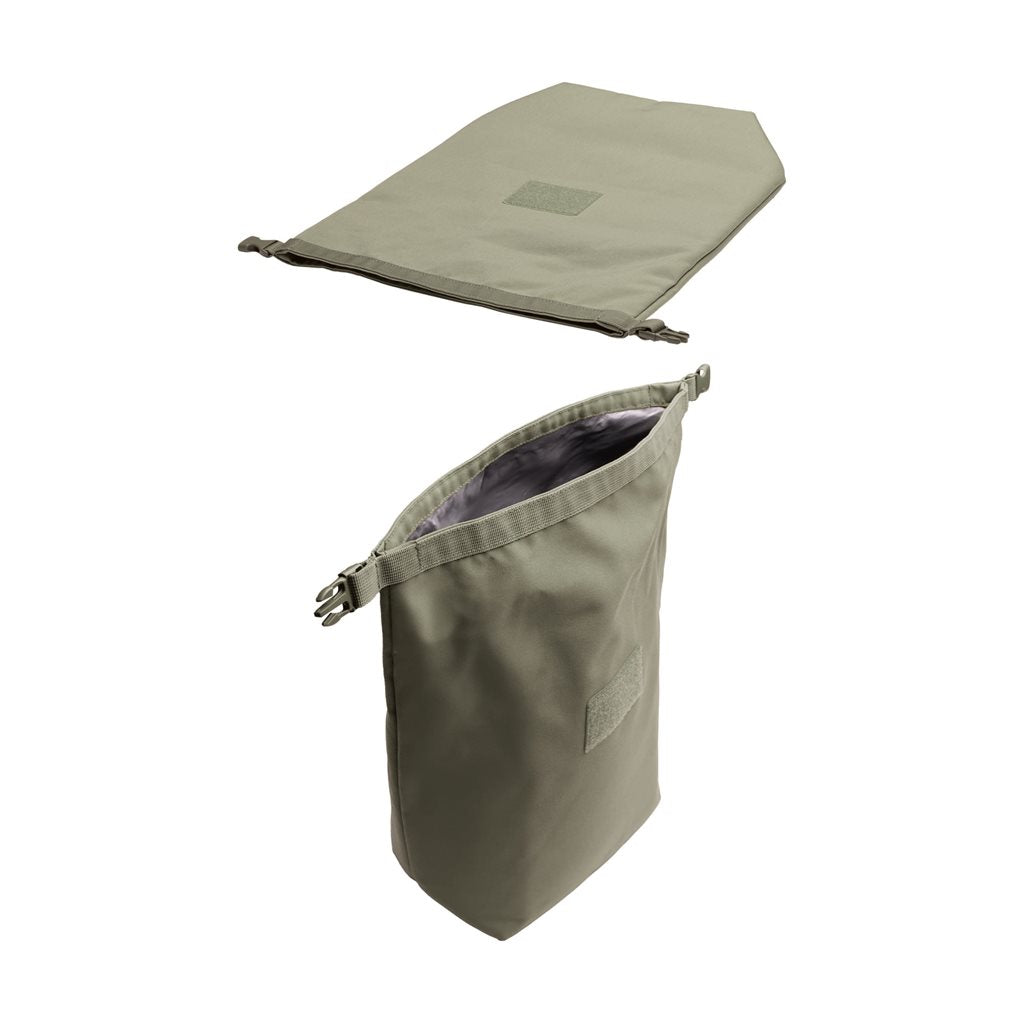 Bolsa refrigerante pequeña verde con aislamiento interior de espuma EVA