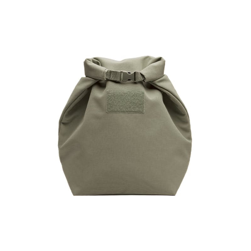 Bolsa refrigerante pequeña verde con aislamiento interior de espuma EVA