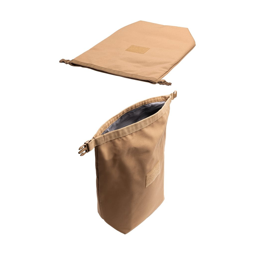 Bolsa refrigerante pequeña verde con aislamiento interior de espuma EVA