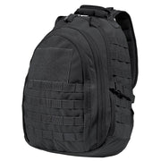 Mochila táctica MOLLE Sling negra, vista del producto