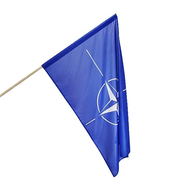 Bandera NATO 150x100 cm con túnel para mástil