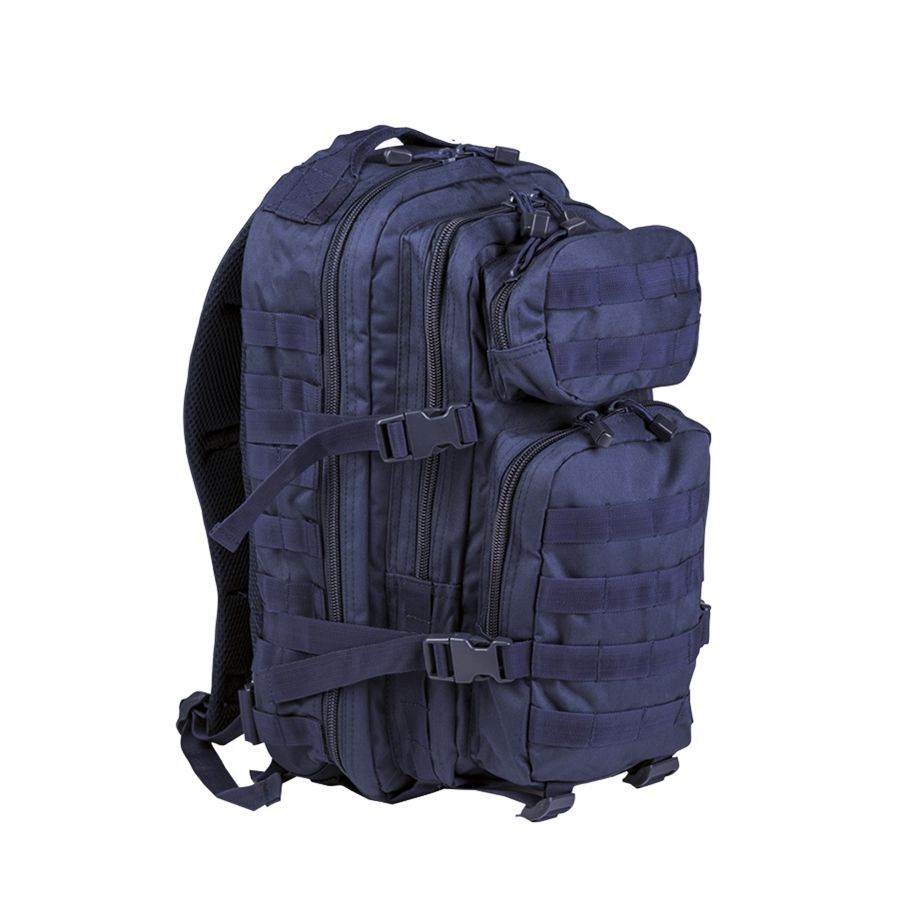Mochila ASSAULT I pequeña verde 20 L con sistema MOLLE y tirantes acolchados
