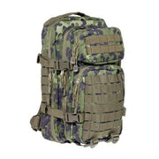 Mochila ASSAULT I pequeña M84 camuflaje danés, 20 l, con sistema MOLLE
