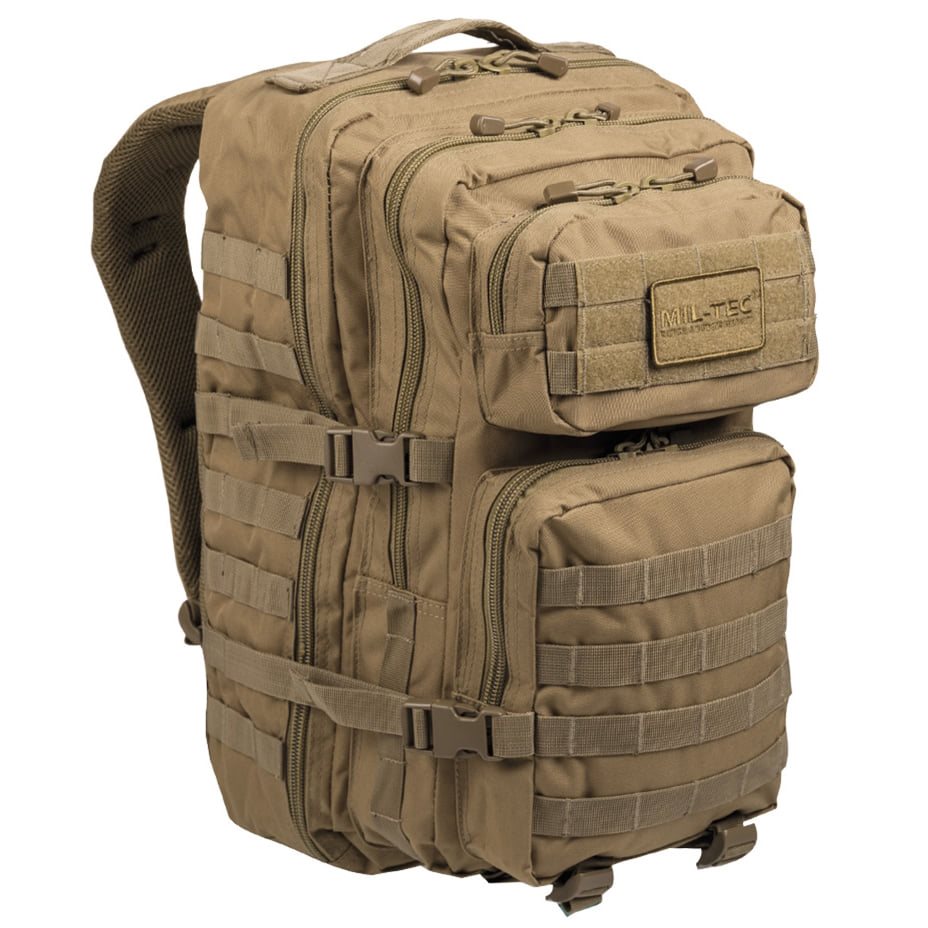 Mochila ASSAULT II en camuflaje CCE TARN, vista general