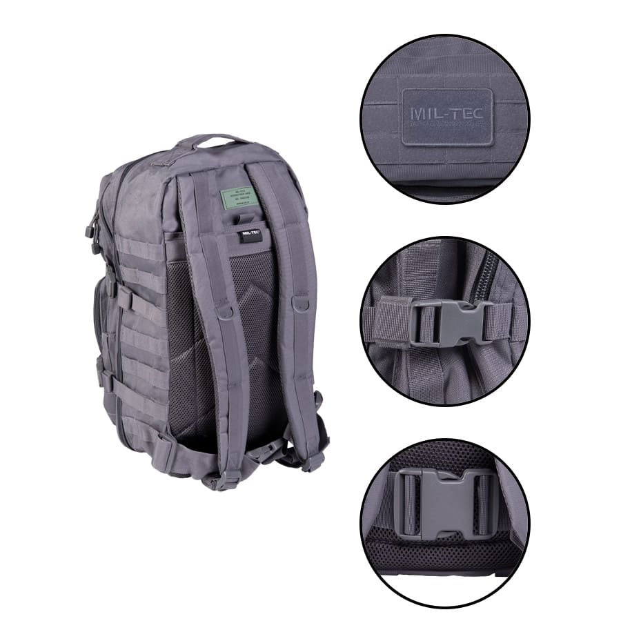Mochila ASSAULT II en camuflaje CCE TARN, vista general