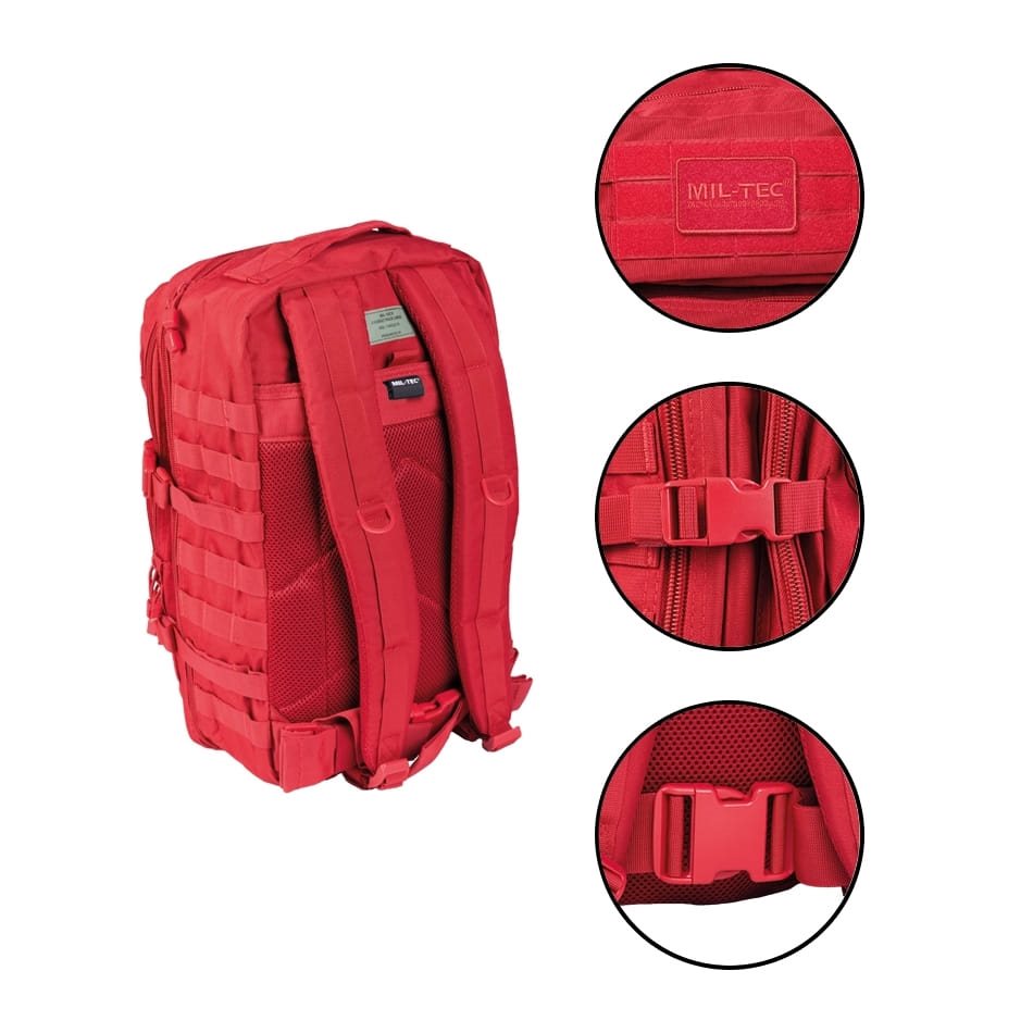 Mochila ASSAULT II en camuflaje CCE TARN, vista general