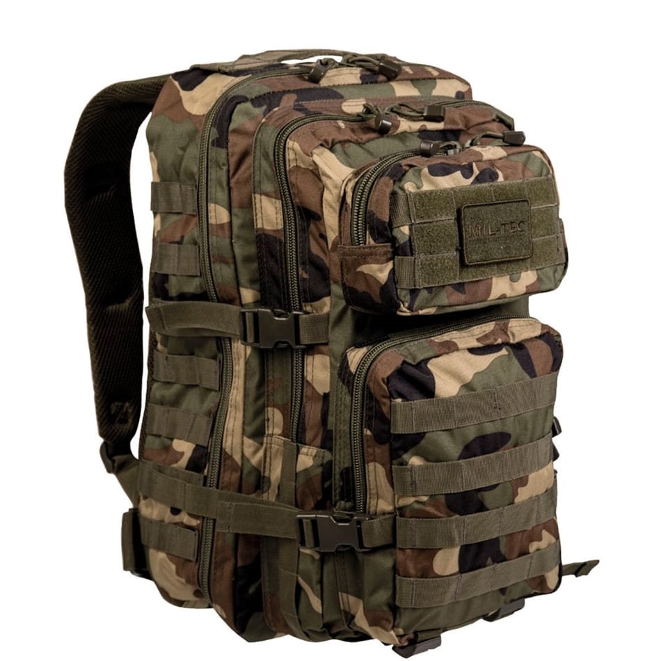 Mochila ASSAULT II en camuflaje CCE TARN, vista general