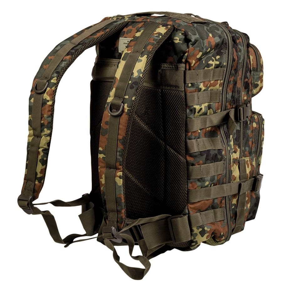 Mochila ASSAULT II en camuflaje CCE TARN, vista general